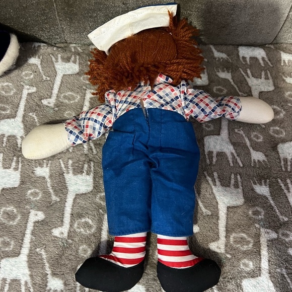 Raggedy Andy 80th Birthday Plush Doll Vintage - Picture 2 of 4